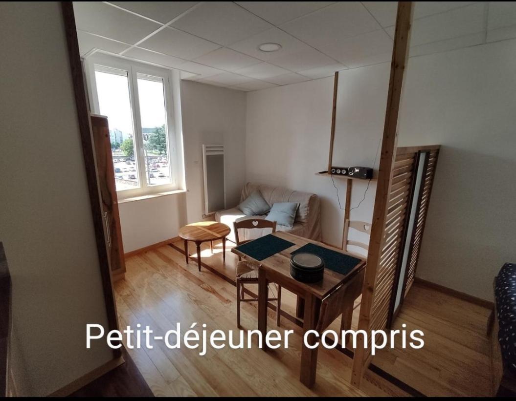 Studio Sympa Avec Petit Dejeuner Entre Canal Et Loire Roanne Exterior foto